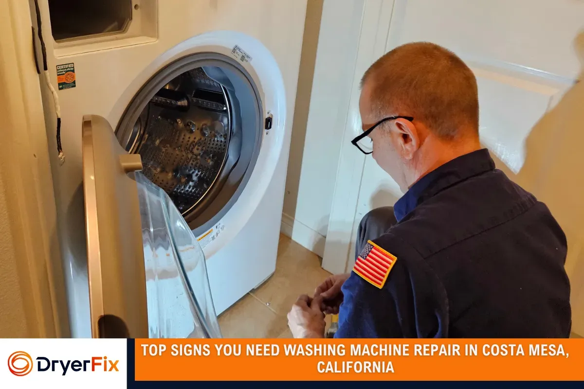 Top Signs You Need Washing Machine Repair in Costa Mesa, California