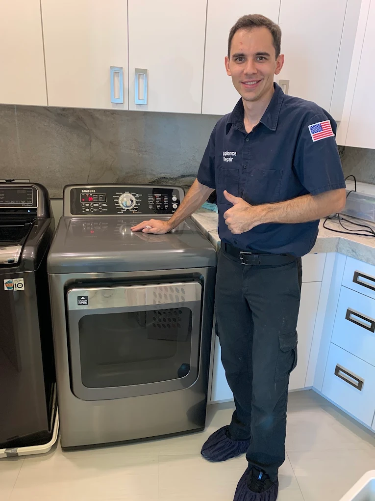 Samsung dryer repair completed, Huntington Beach, CA